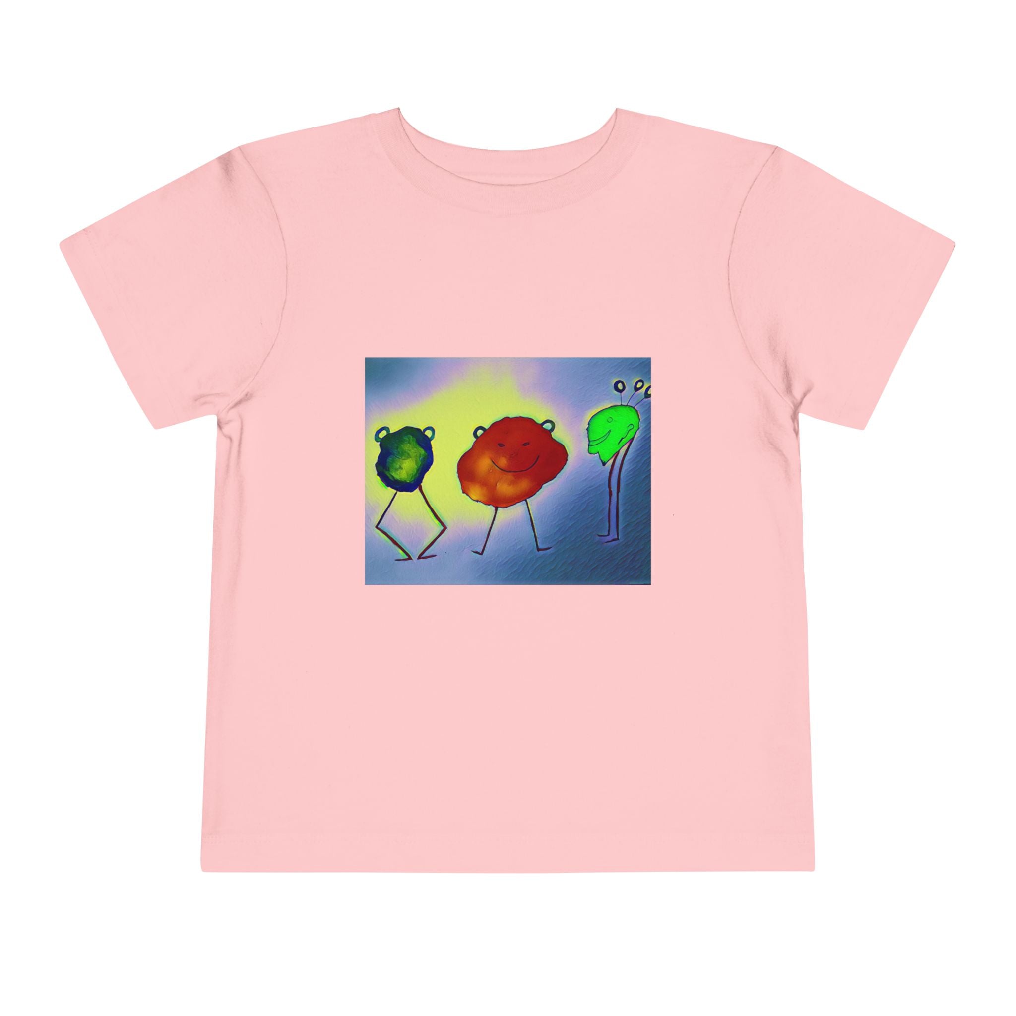 Colorful Dancing Fruit Characters Kids Shirt
