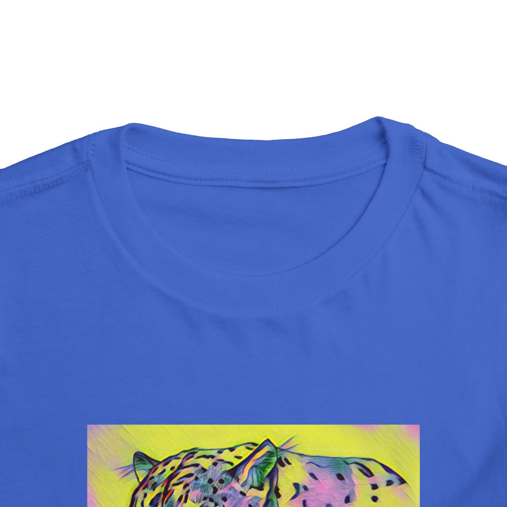 Neon Watercolor Cheetah Print