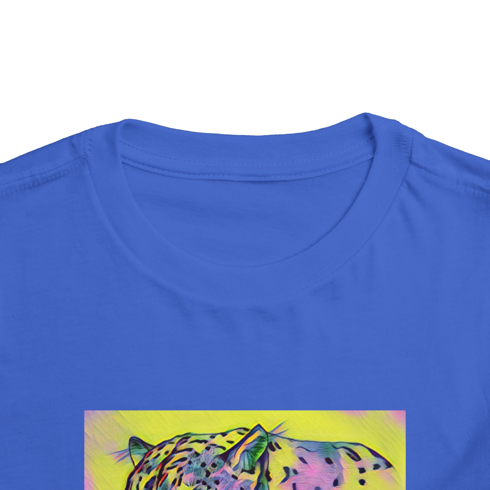 Neon Watercolor Cheetah Print