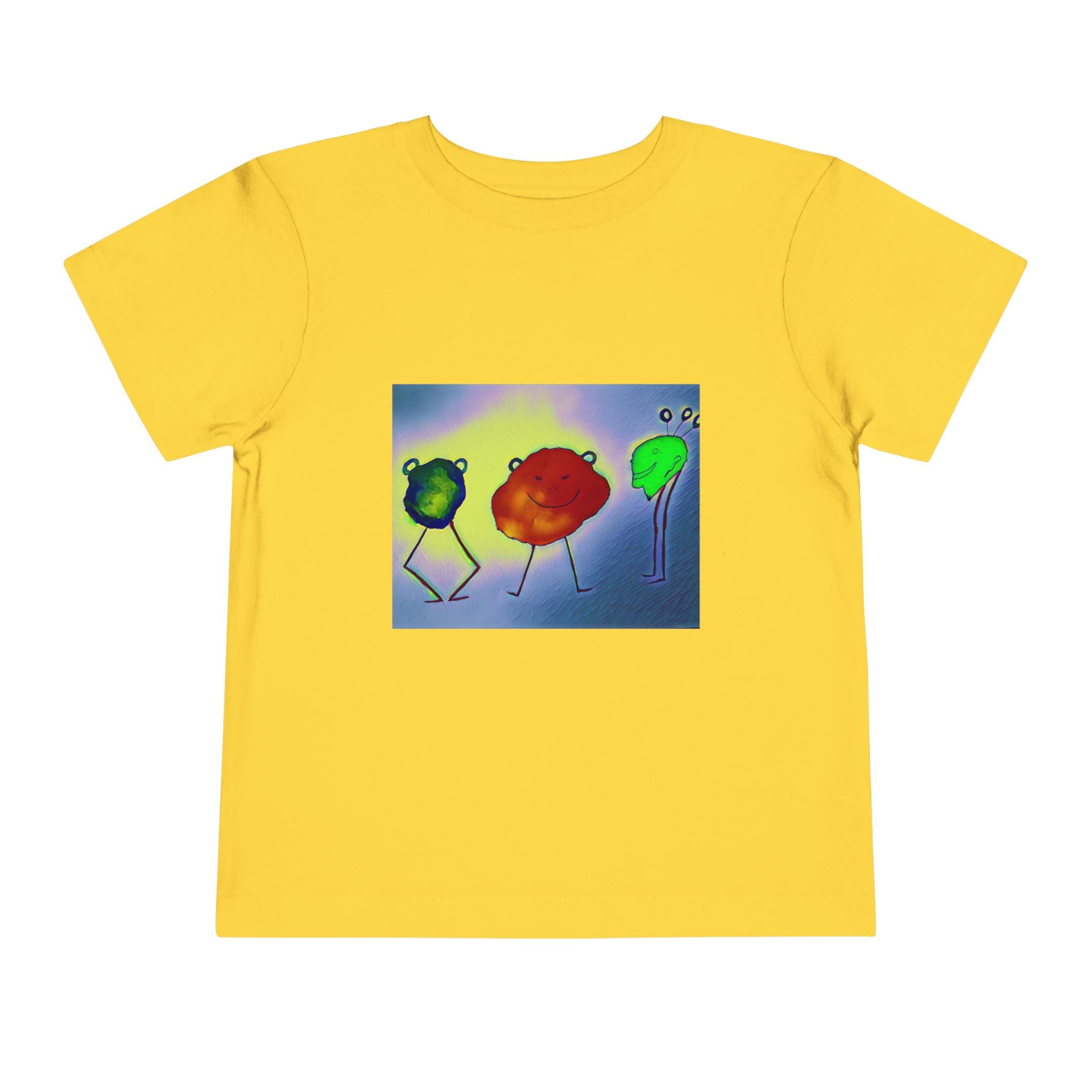 Colorful Dancing Fruit Characters Kids Shirt