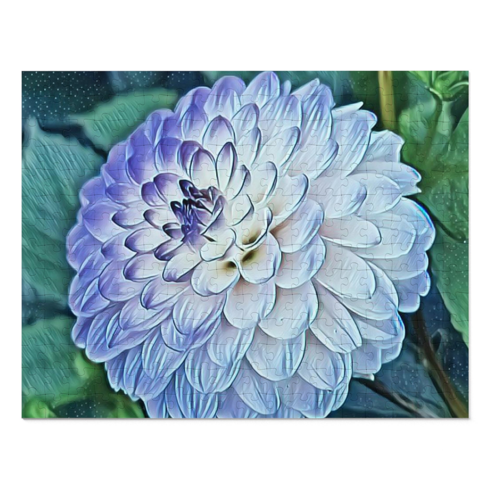 Copy of Dahlia Flower Jigsaw Puzzle (Tin Gift Tin Included)