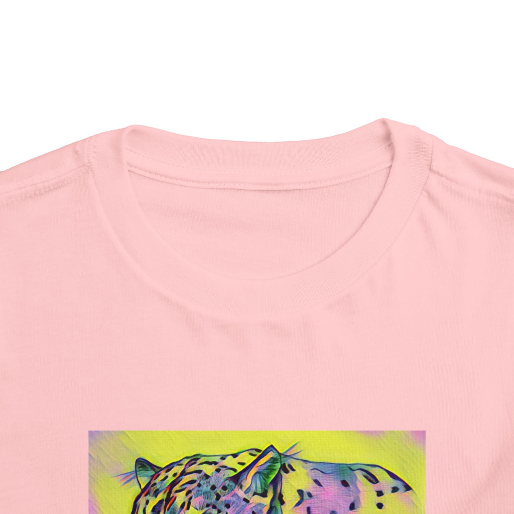 Neon Watercolor Cheetah Print