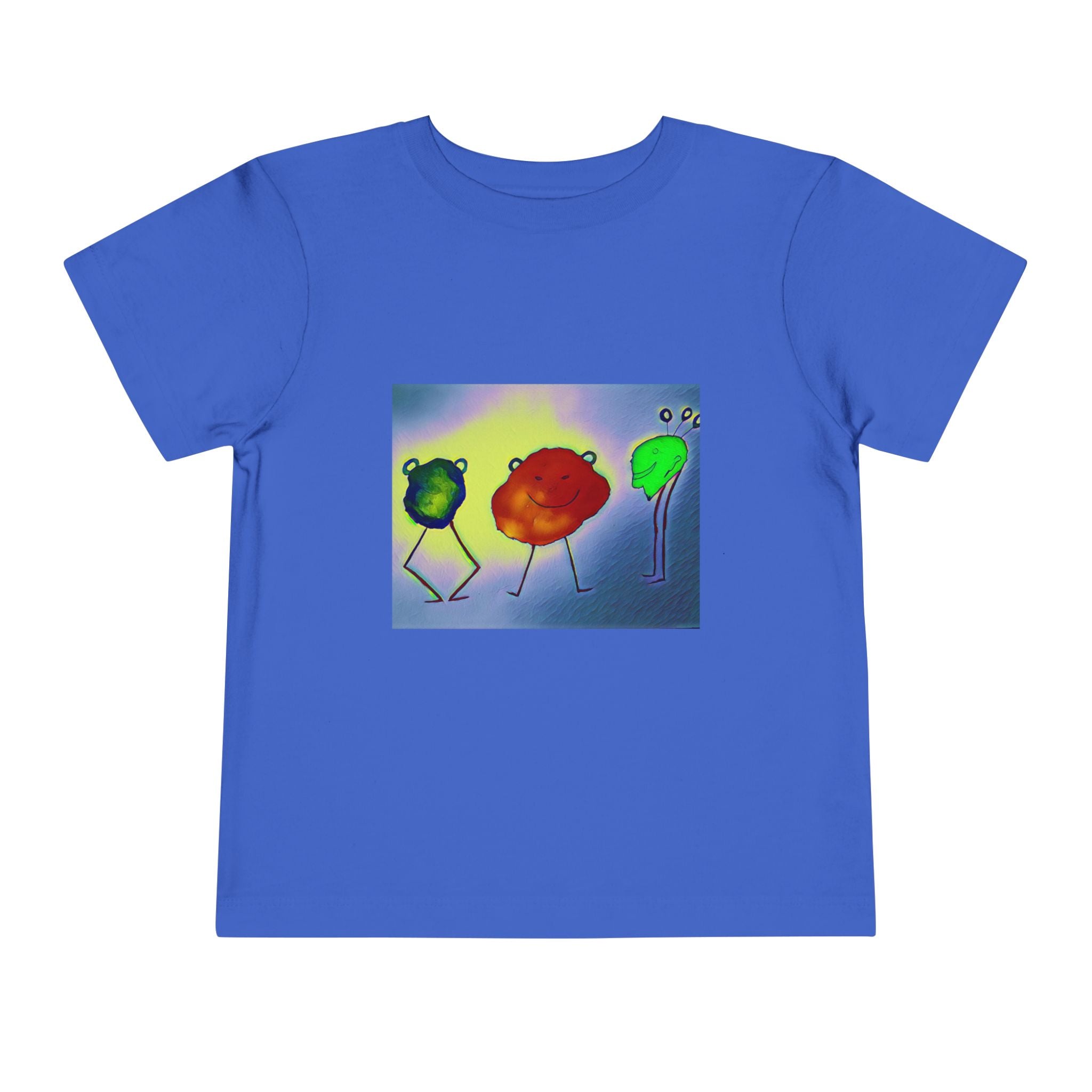 Colorful Dancing Fruit Characters Kids Shirt