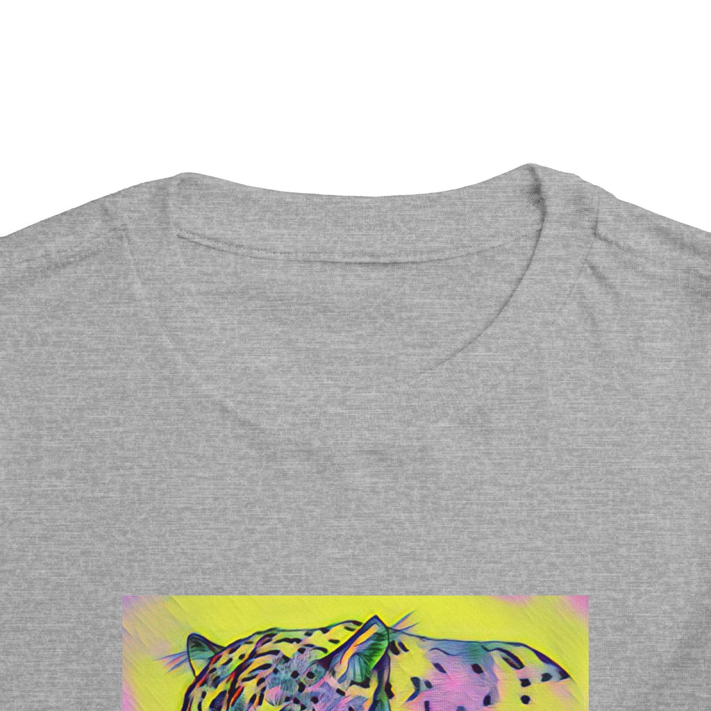 Neon Watercolor Cheetah Print