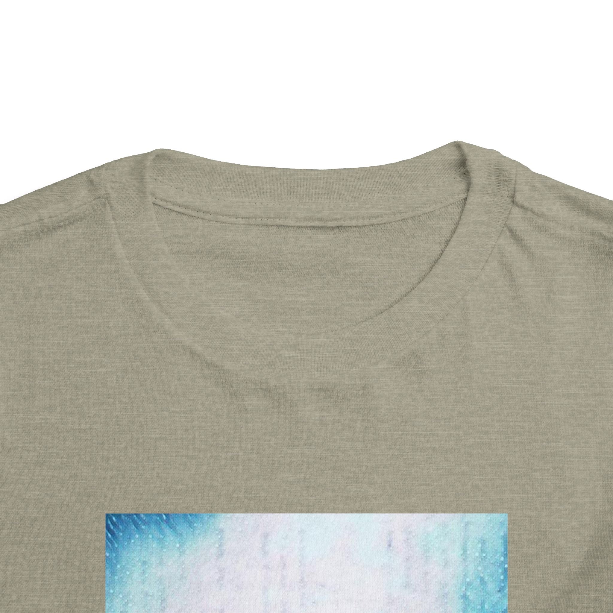 Toddler Tee — Purple Watercolor Alligator Graphic