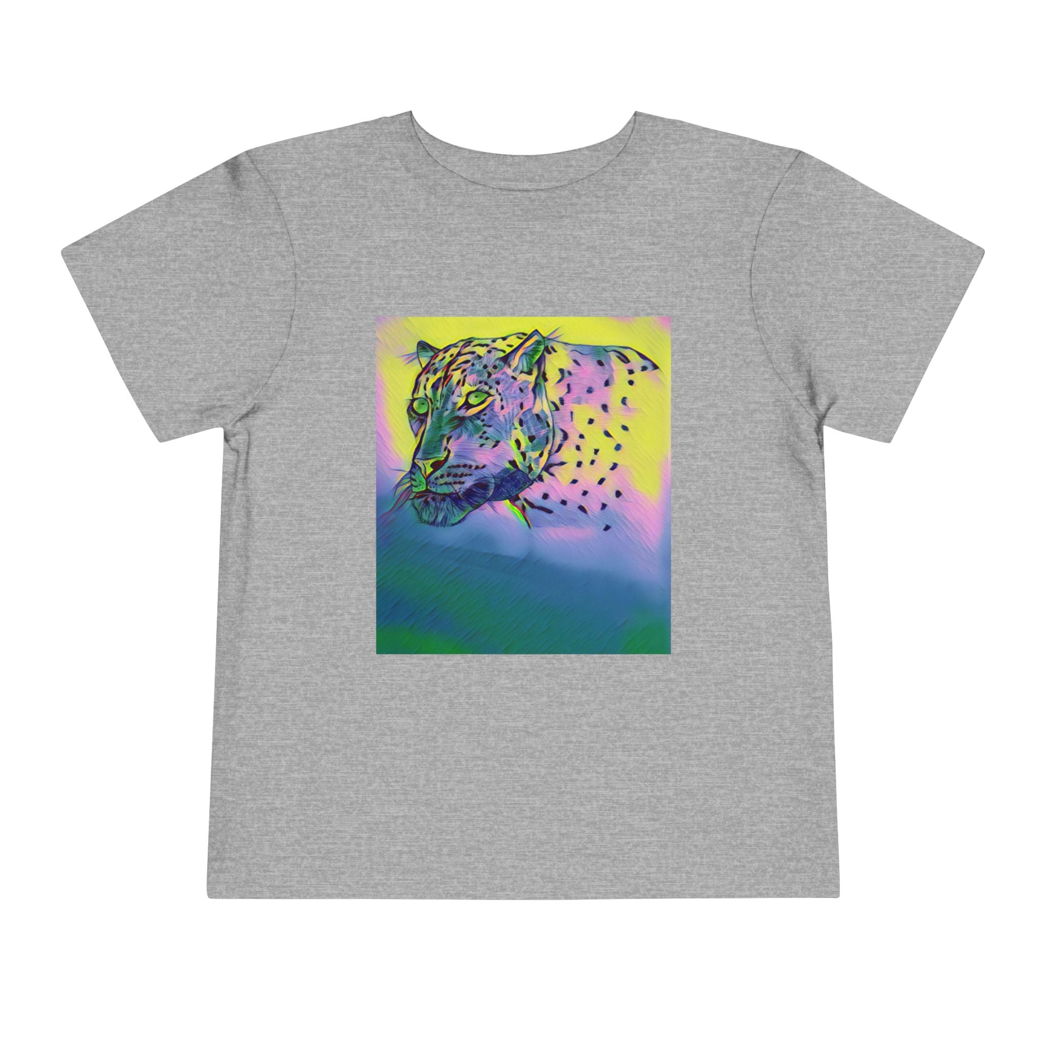 Neon Watercolor Cheetah Print