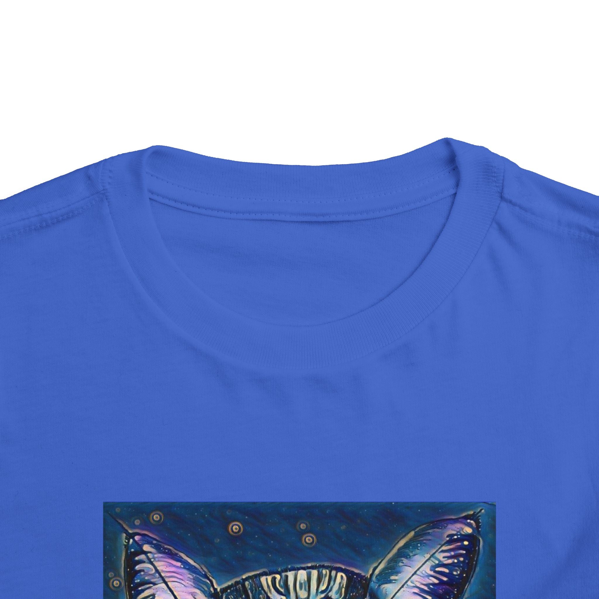 Toddler Tee — Mystical Galaxy Cat Graphic Shirt