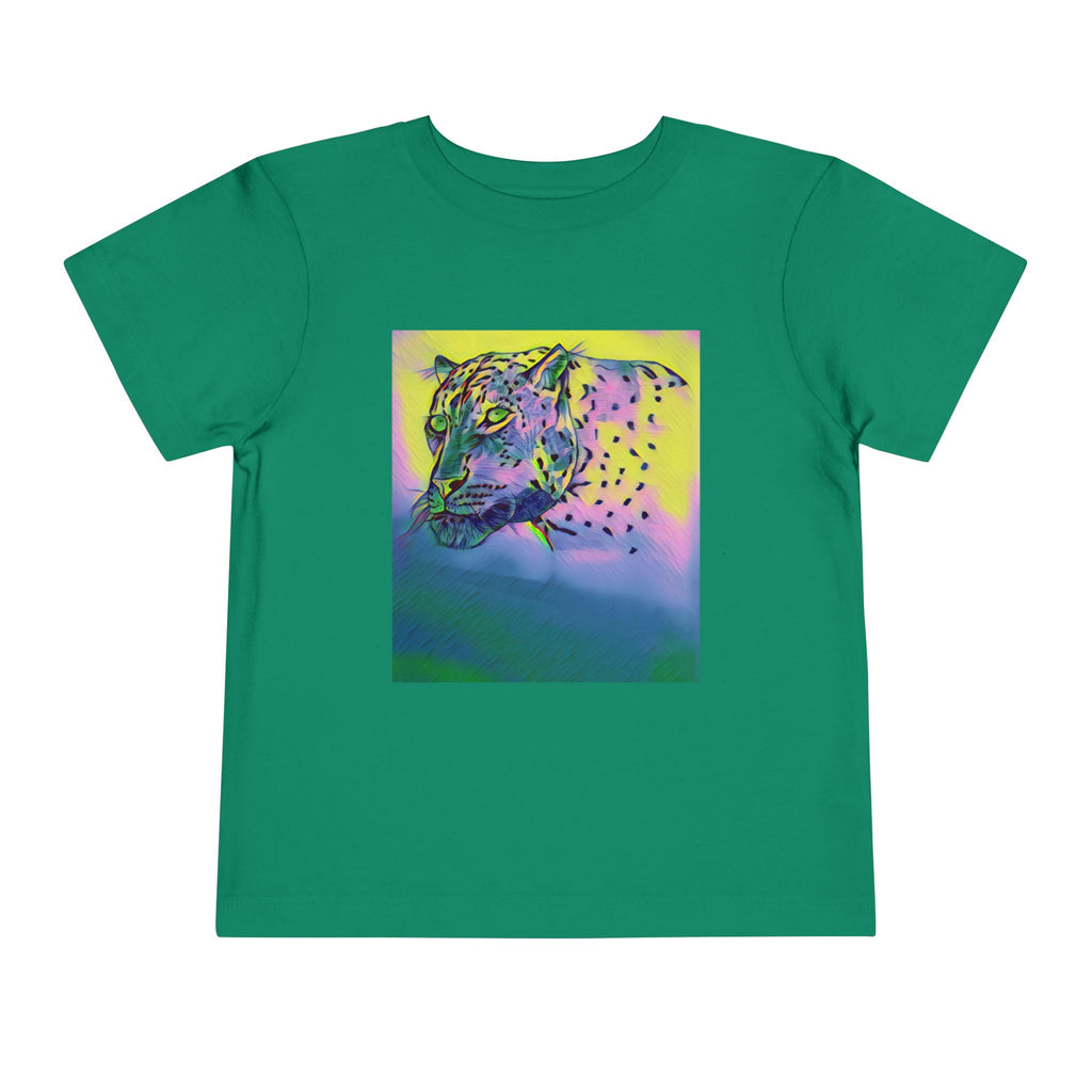 Neon Watercolor Cheetah Print