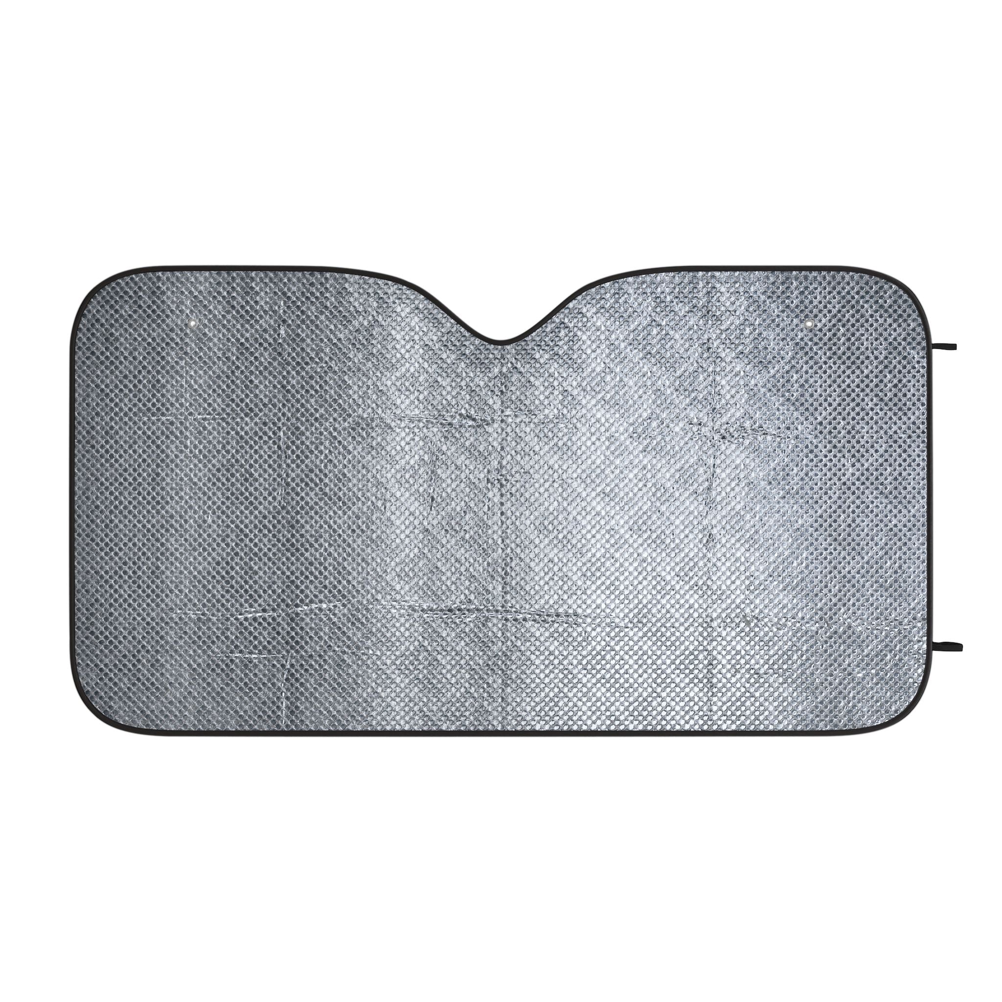Cat Art Car Sun Shade – Blue Lynx Windshield Sunshade