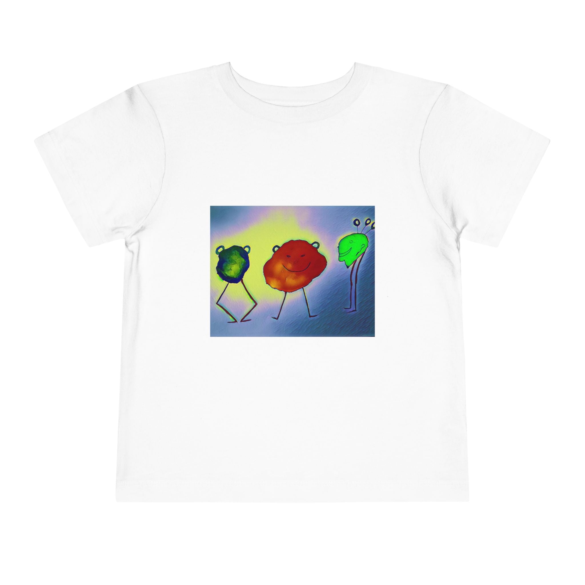 Colorful Dancing Fruit Characters Kids Shirt