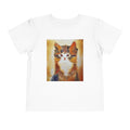 Adorable Watercolor Kitten Toddler Tee