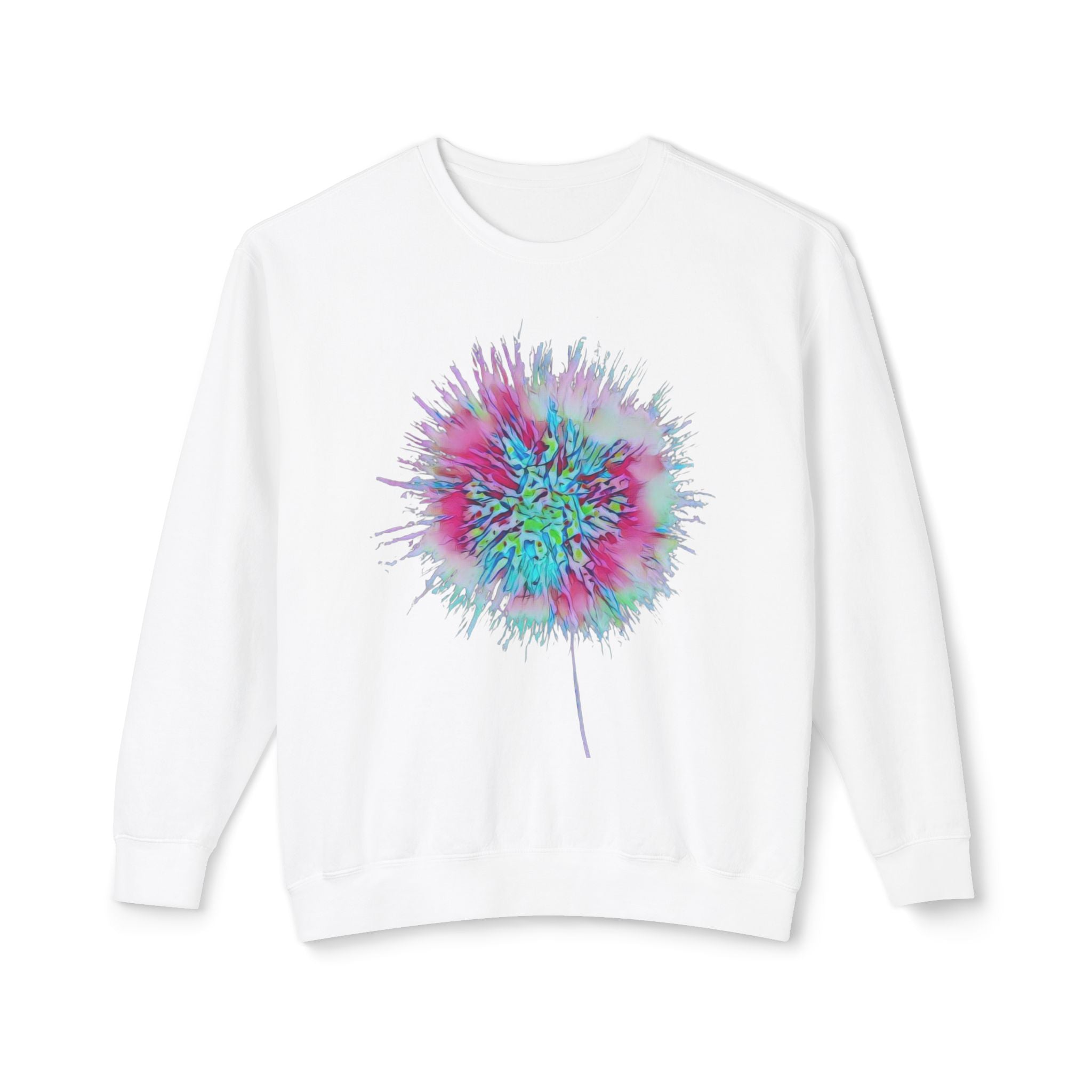 Colorburst Dandelion Crewneck Sweatshirt