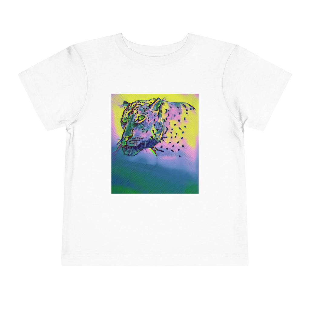 Neon Watercolor Cheetah Print