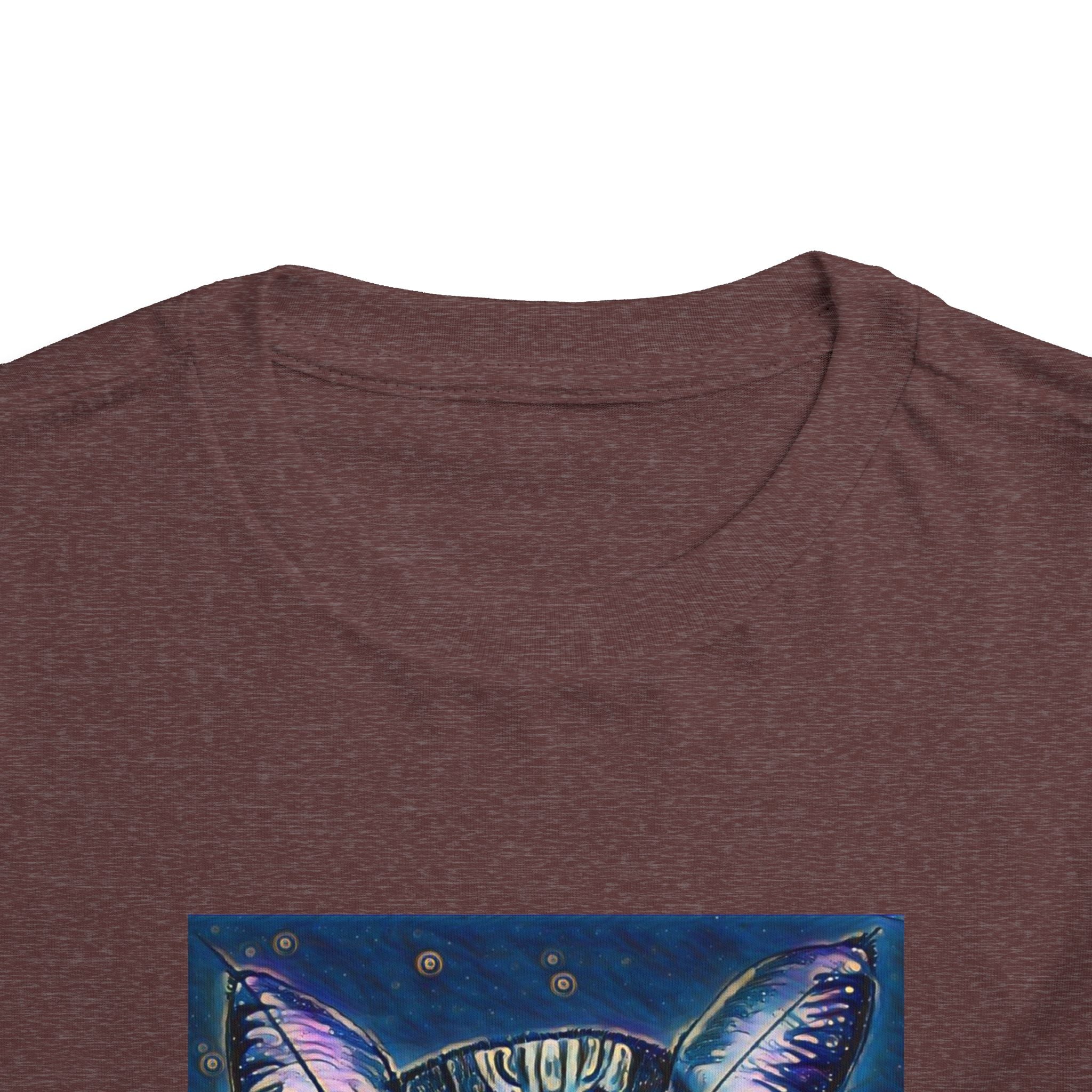 Toddler Tee — Mystical Galaxy Cat Graphic Shirt