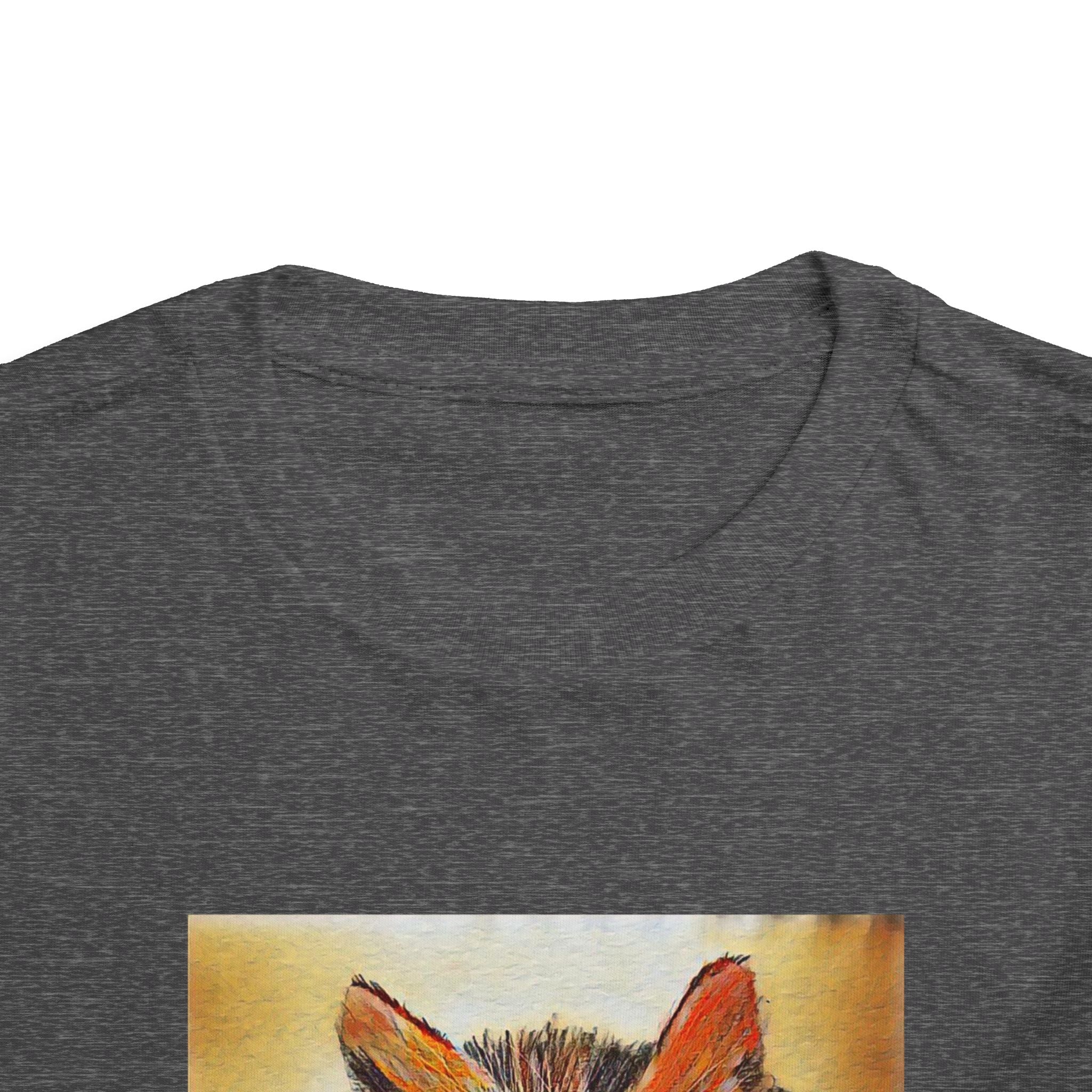 Adorable Watercolor Kitten Toddler Tee