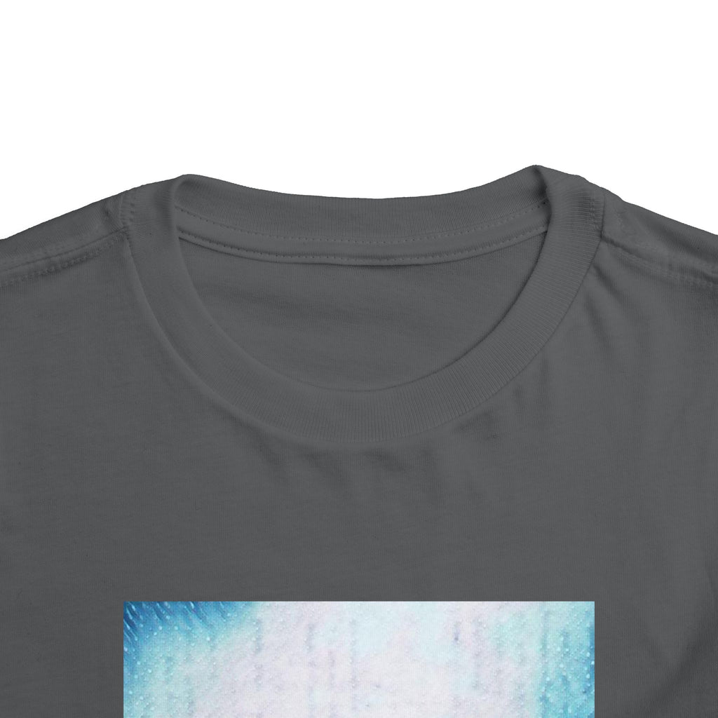 Toddler Tee — Purple Watercolor Alligator Graphic