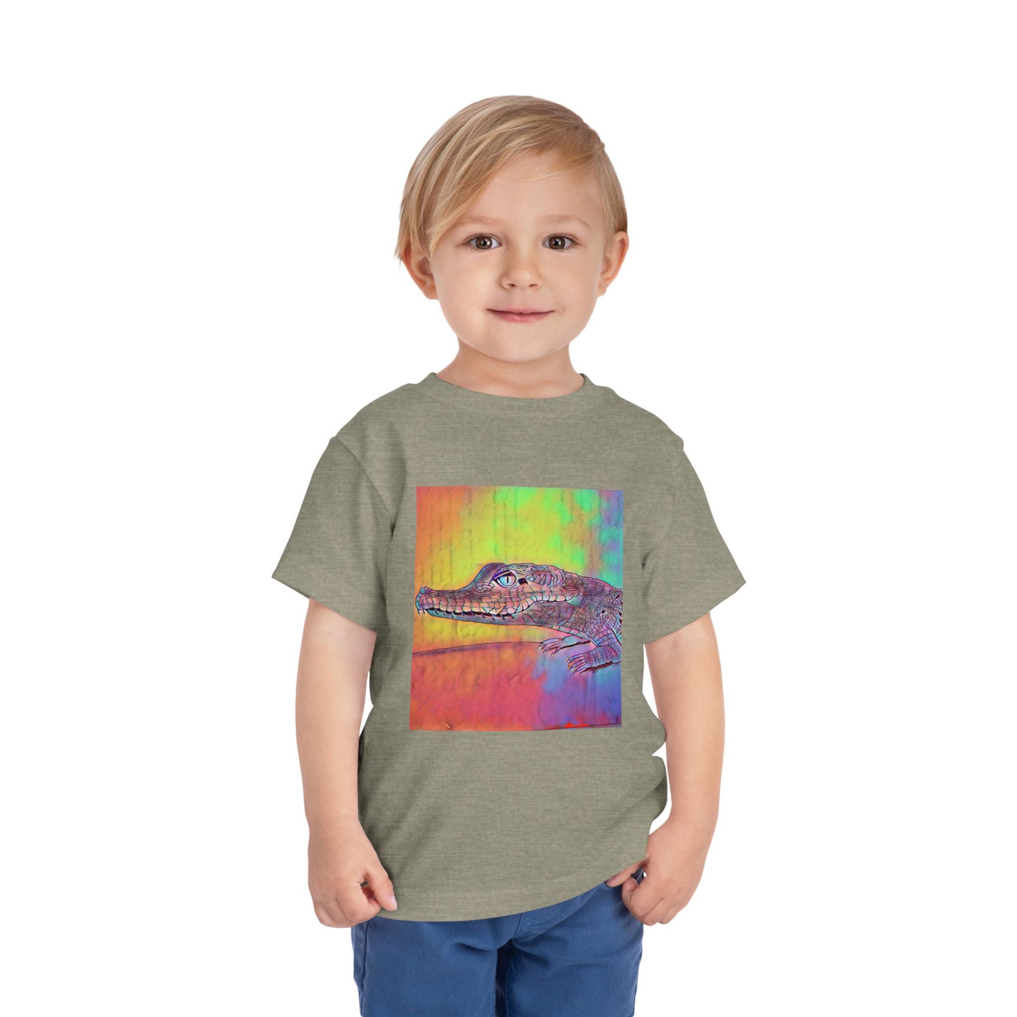 Rainbow Crocodile  Graphic