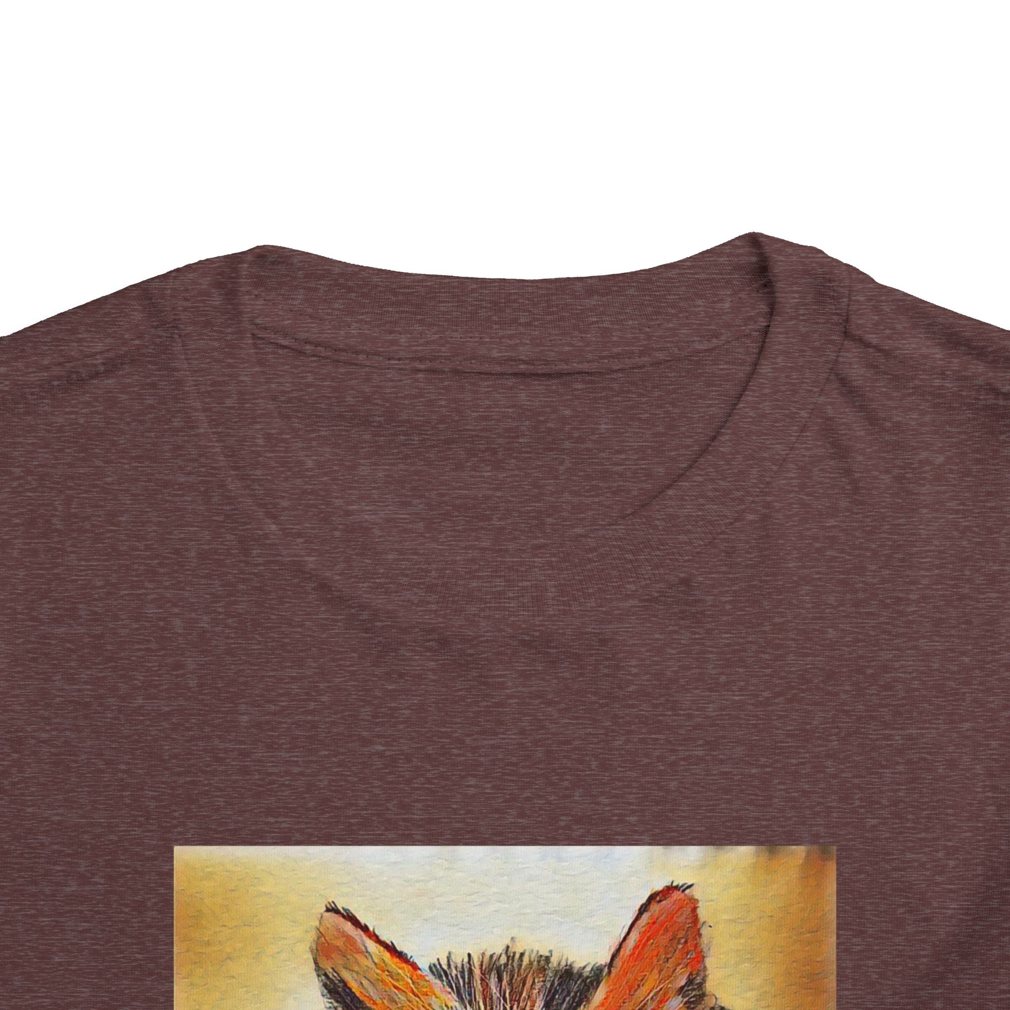 Adorable Watercolor Kitten Toddler Tee
