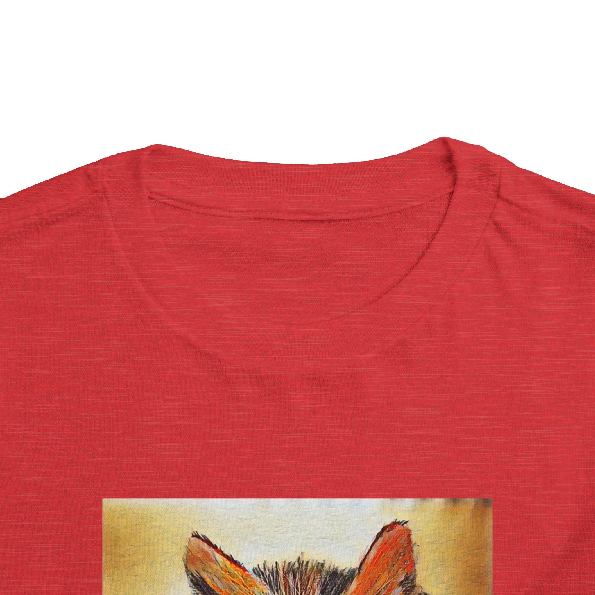 Adorable Watercolor Kitten Toddler Tee