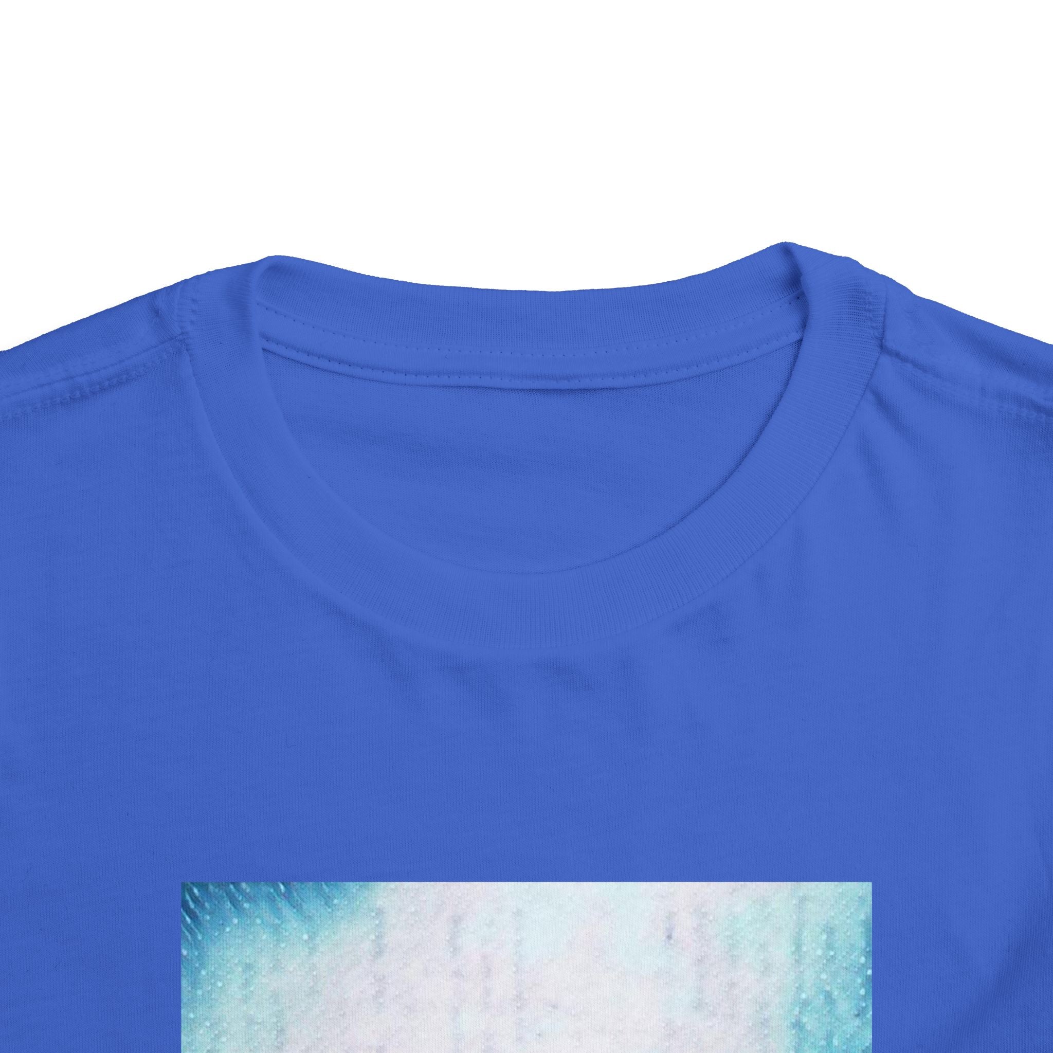 Toddler Tee — Purple Watercolor Alligator Graphic