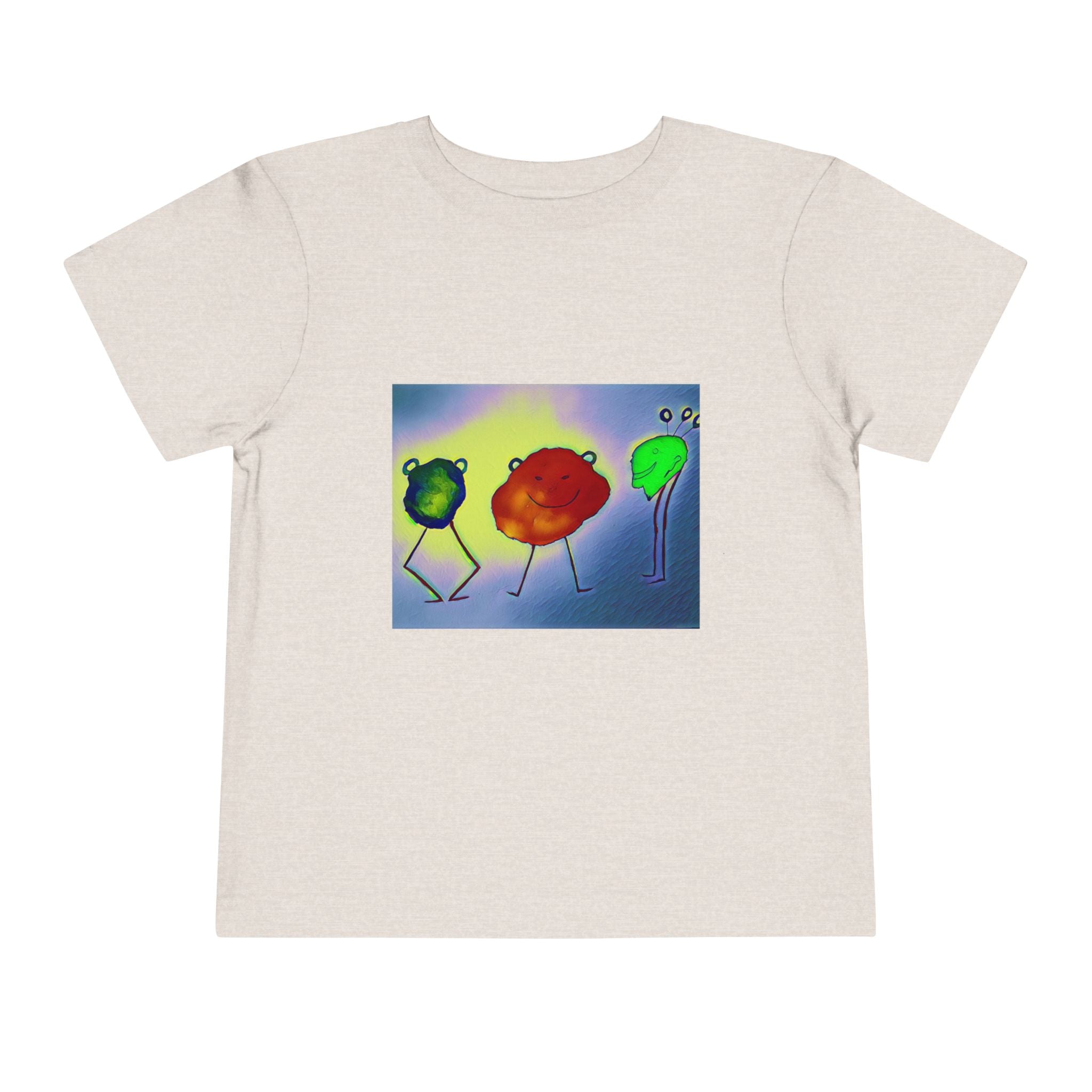 Colorful Dancing Fruit Characters Kids Shirt