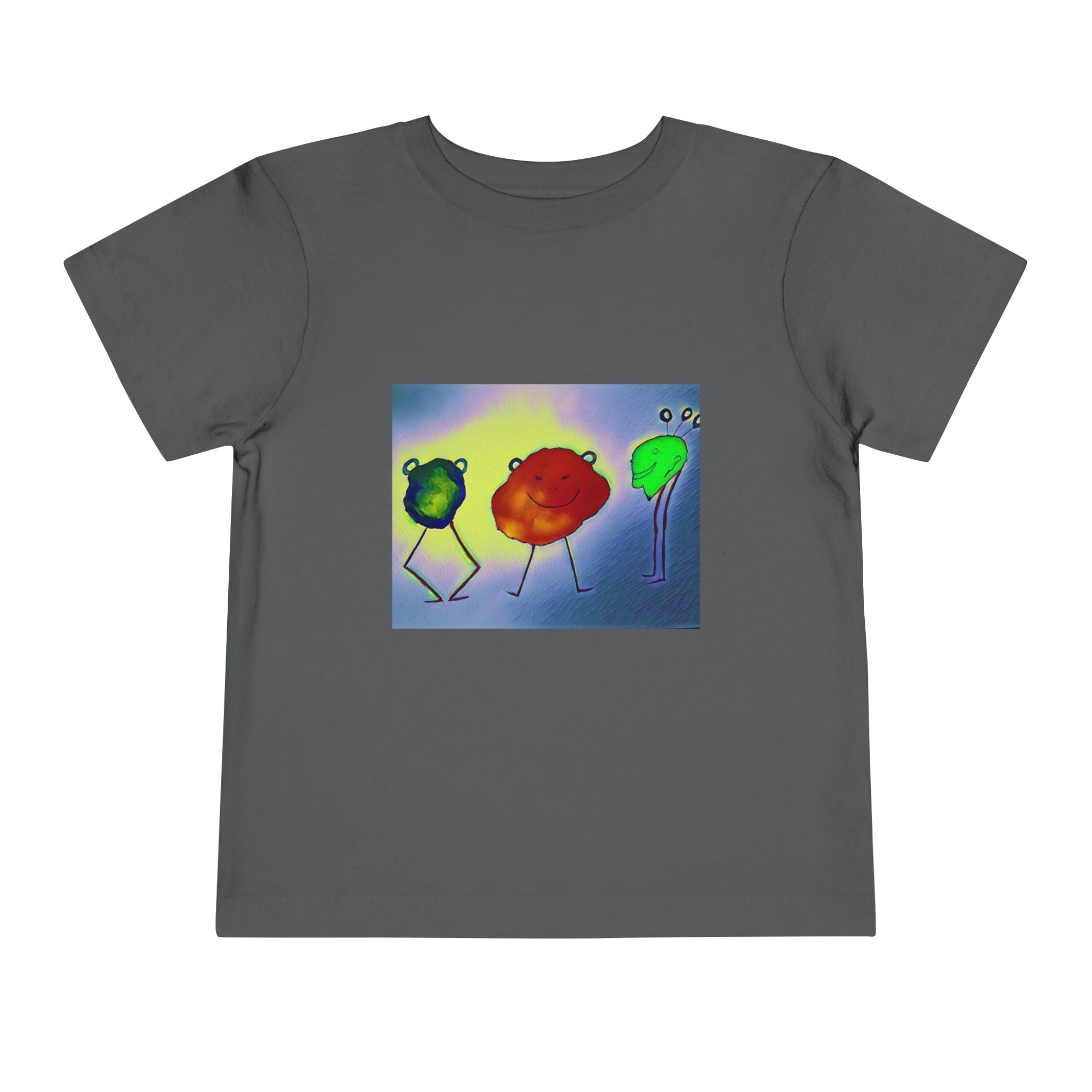 Colorful Dancing Fruit Characters Kids Shirt