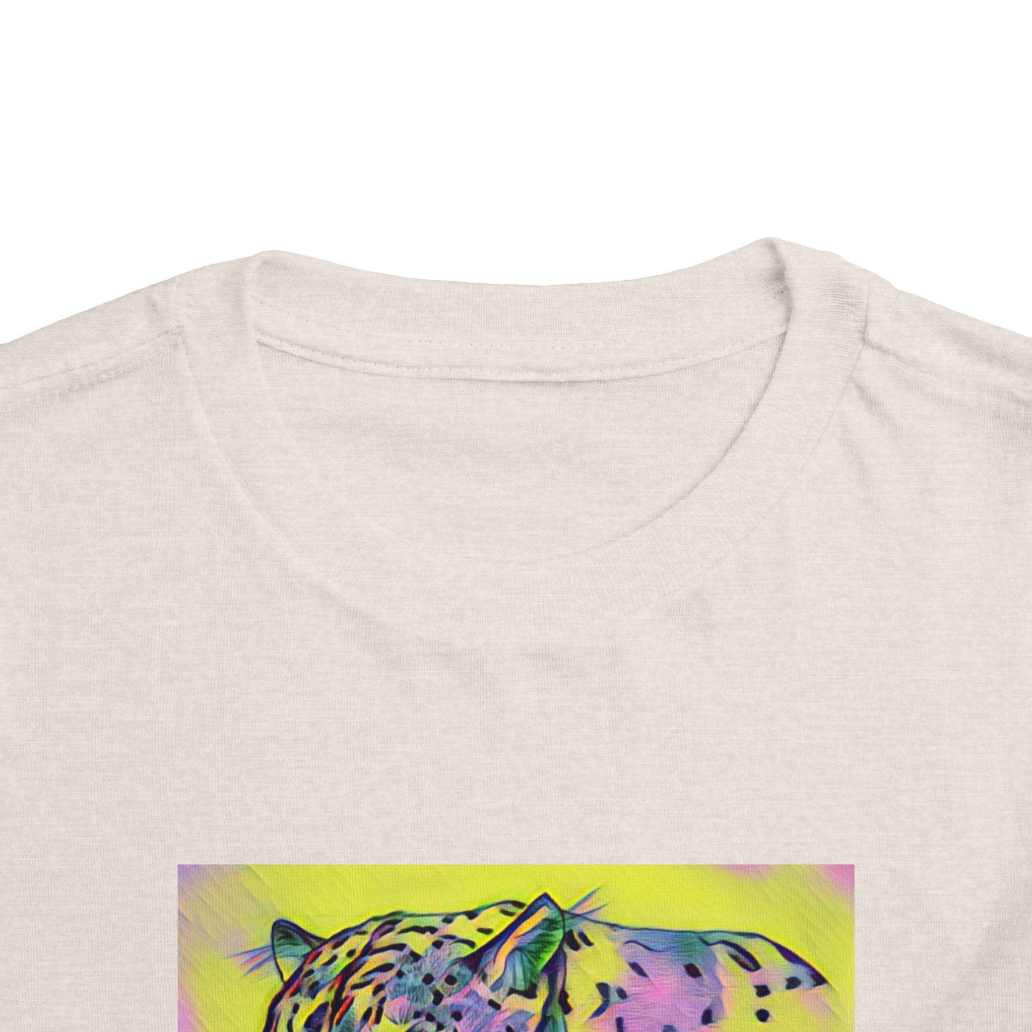 Neon Watercolor Cheetah Print
