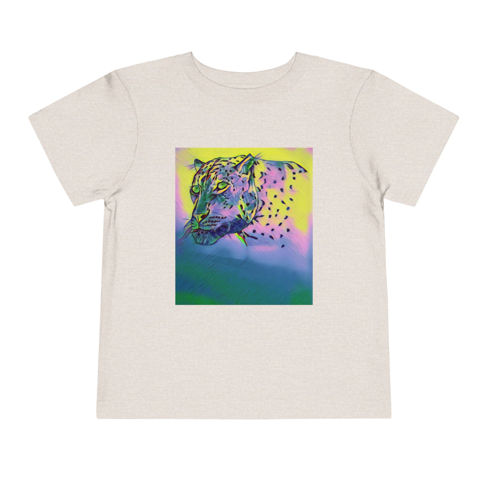 Neon Watercolor Cheetah Print