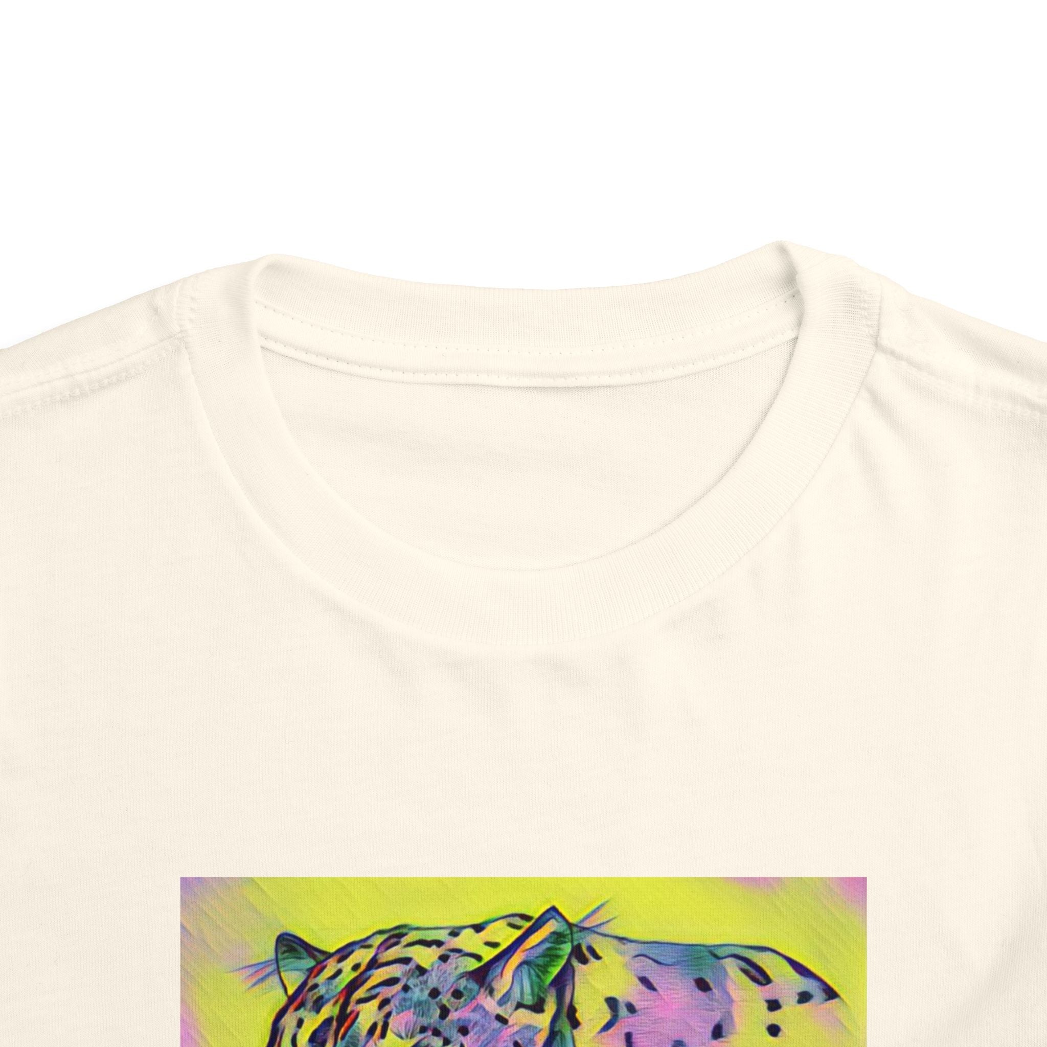 Neon Watercolor Cheetah Print