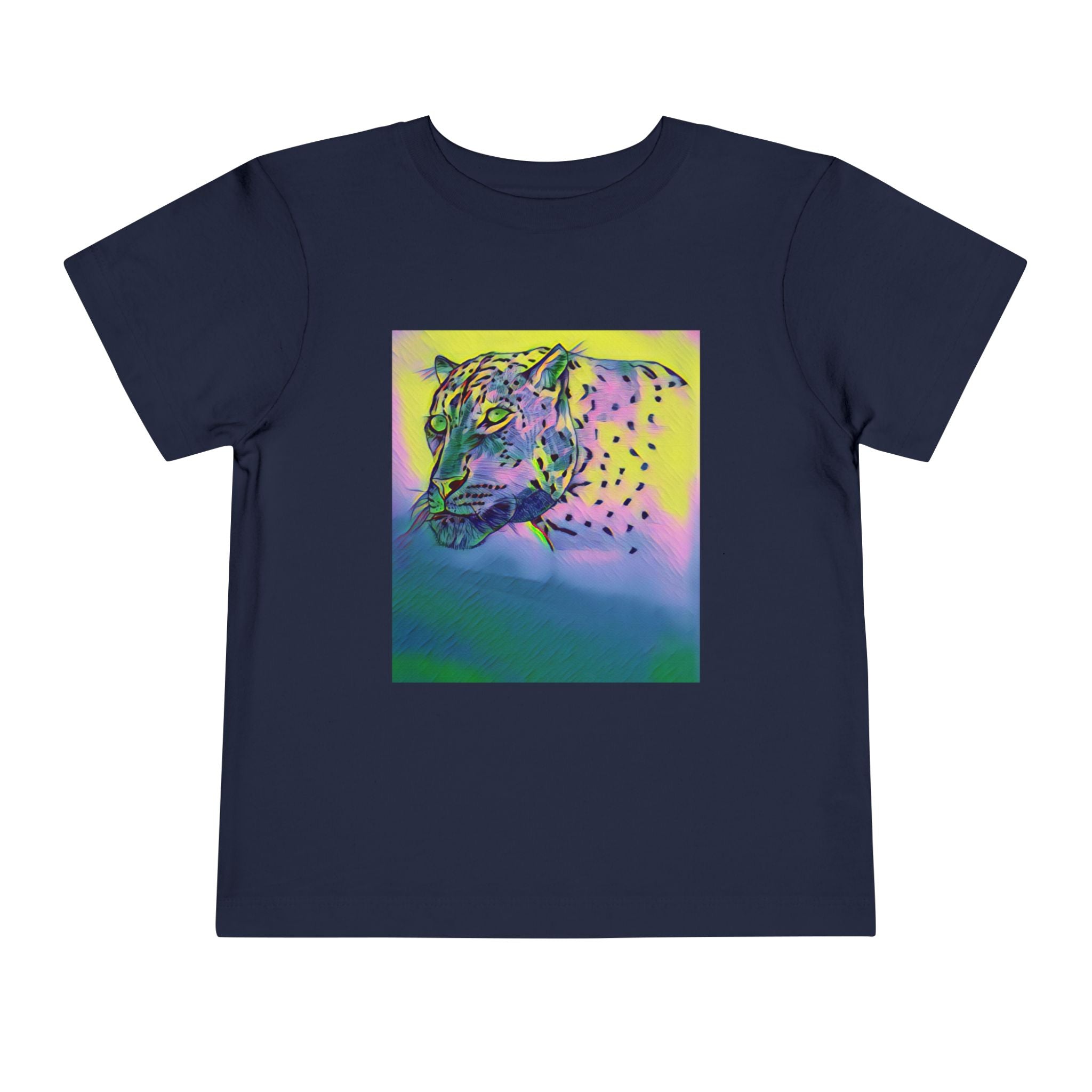 Neon Watercolor Cheetah Print