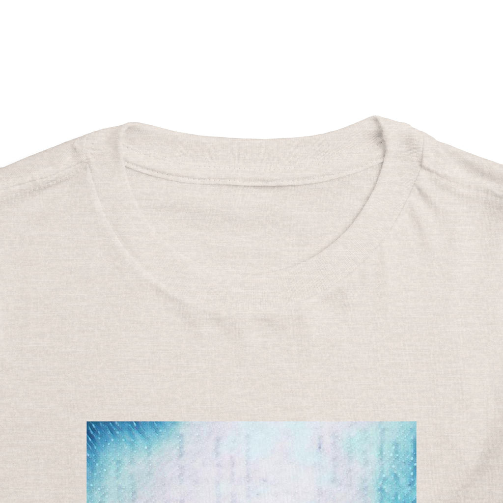 Toddler Tee — Purple Watercolor Alligator Graphic