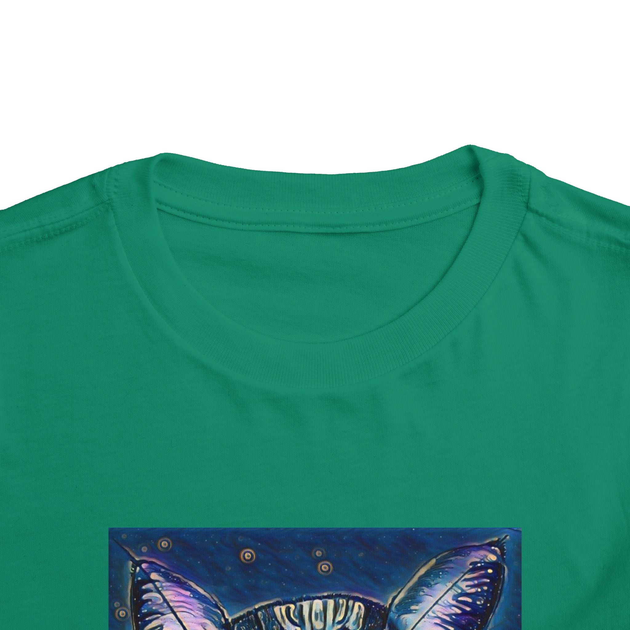 Toddler Tee — Mystical Galaxy Cat Graphic Shirt