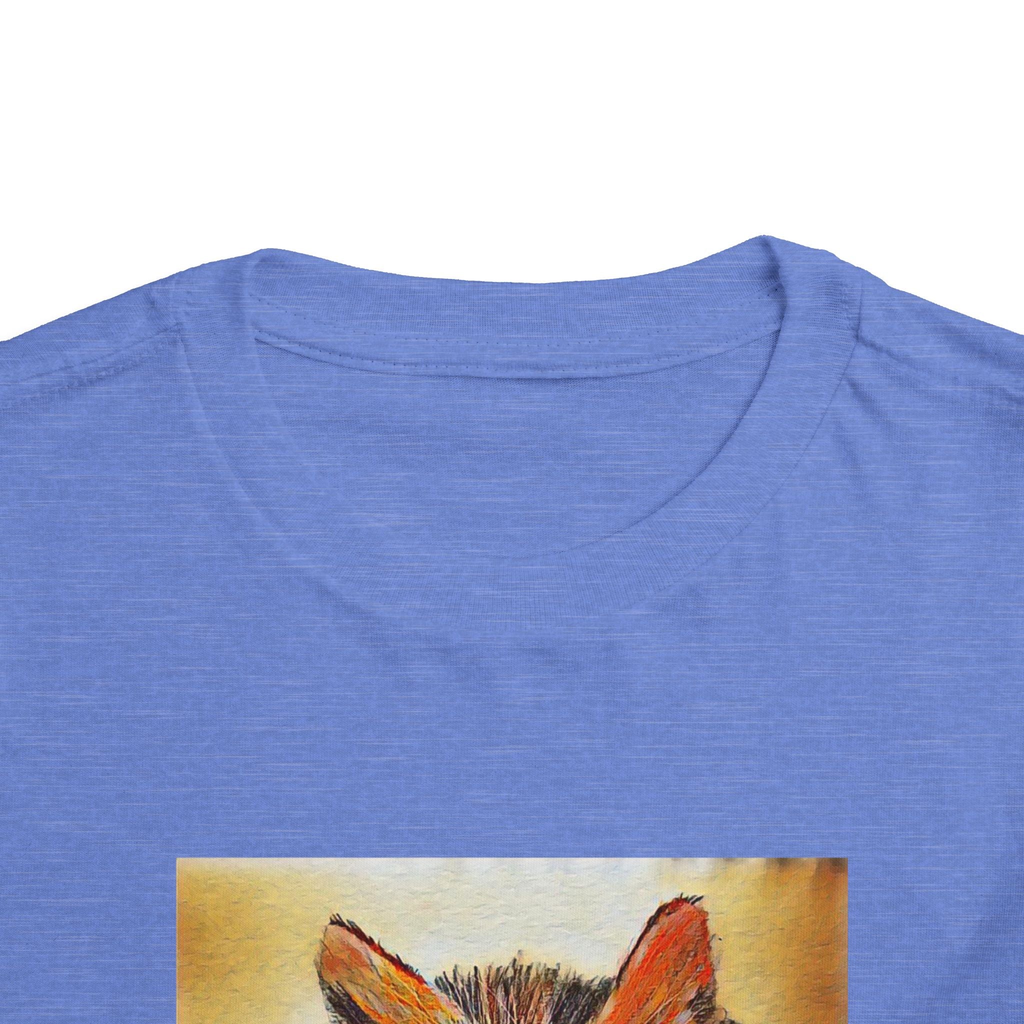 Adorable Watercolor Kitten Toddler Tee