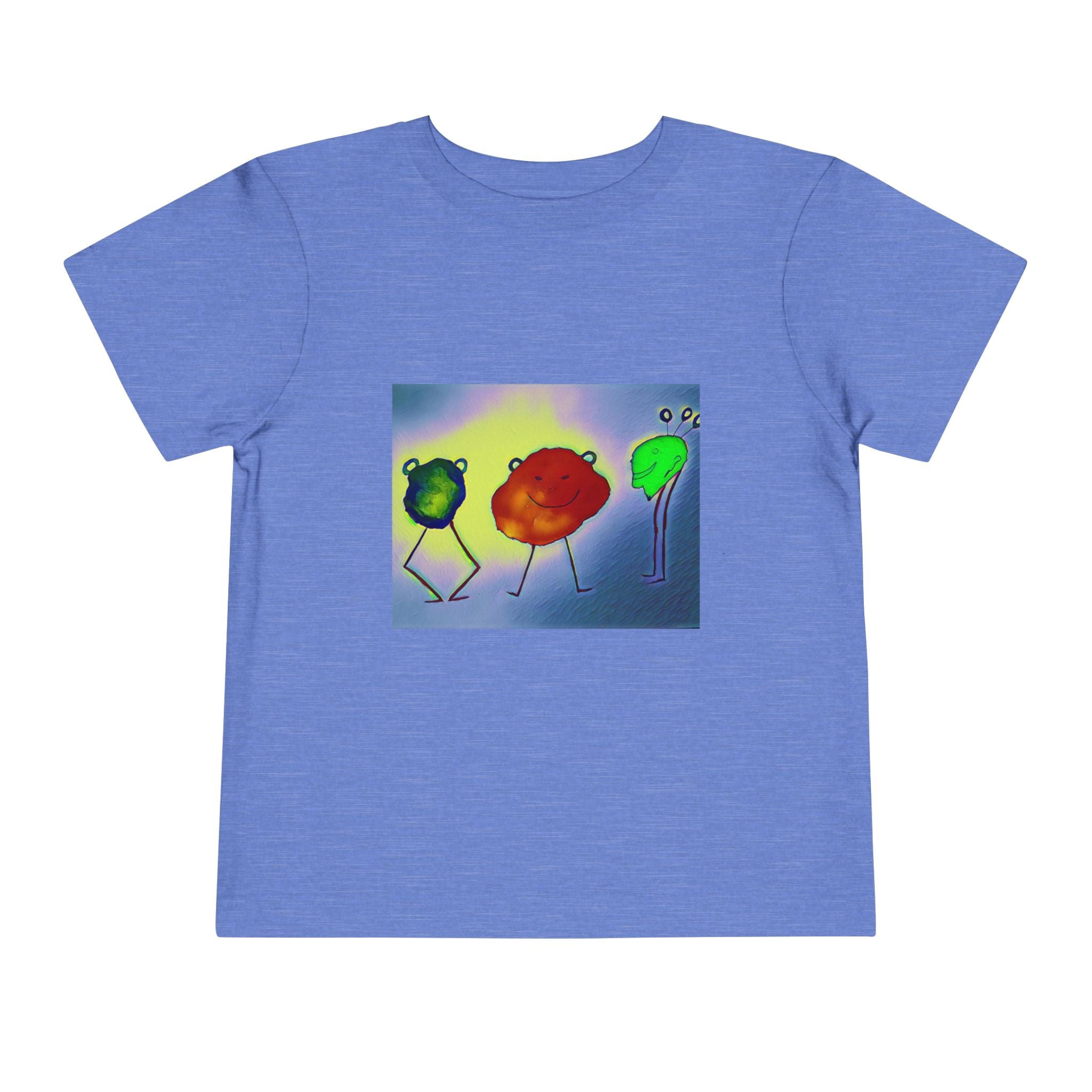 Colorful Dancing Fruit Characters Kids Shirt