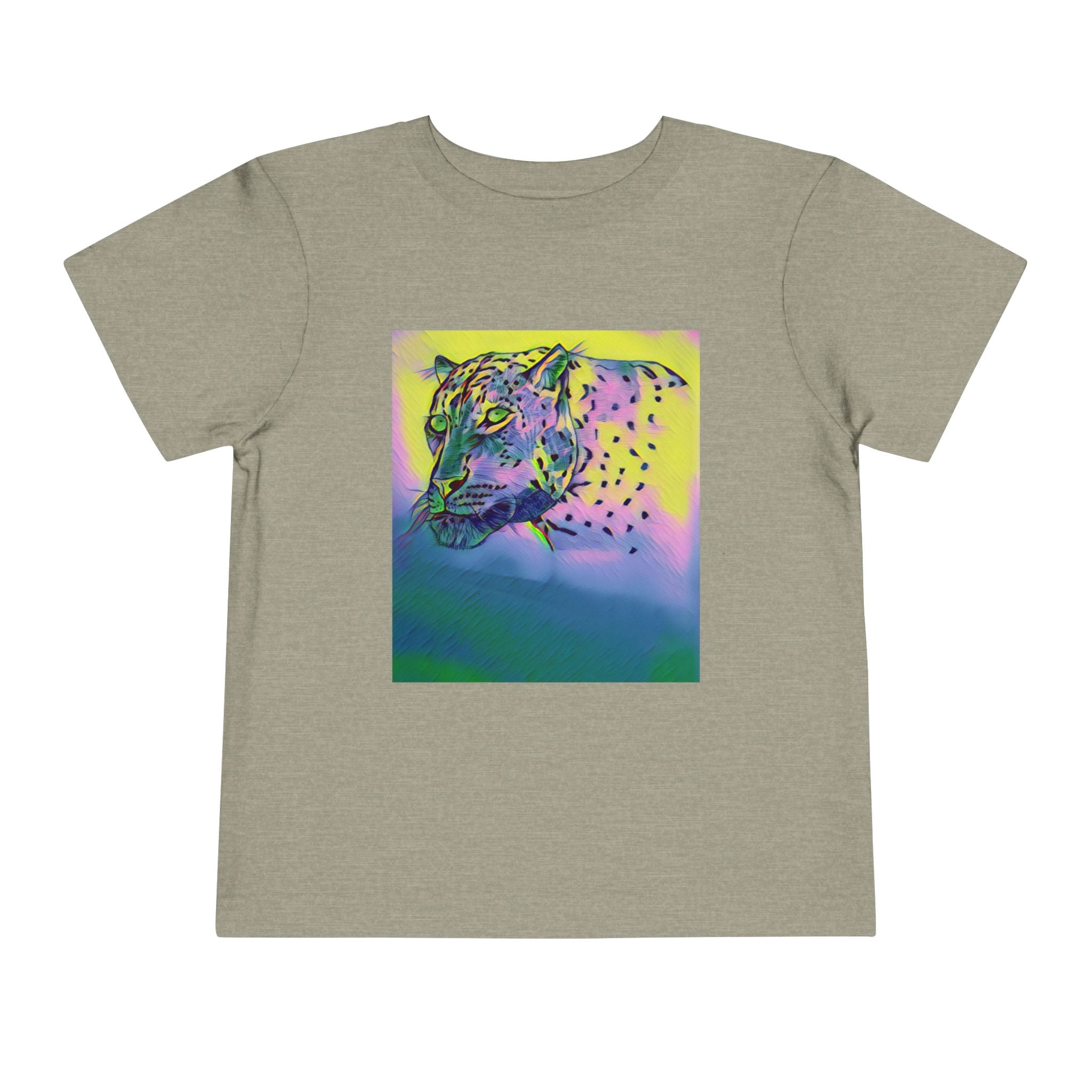 Neon Watercolor Cheetah Print