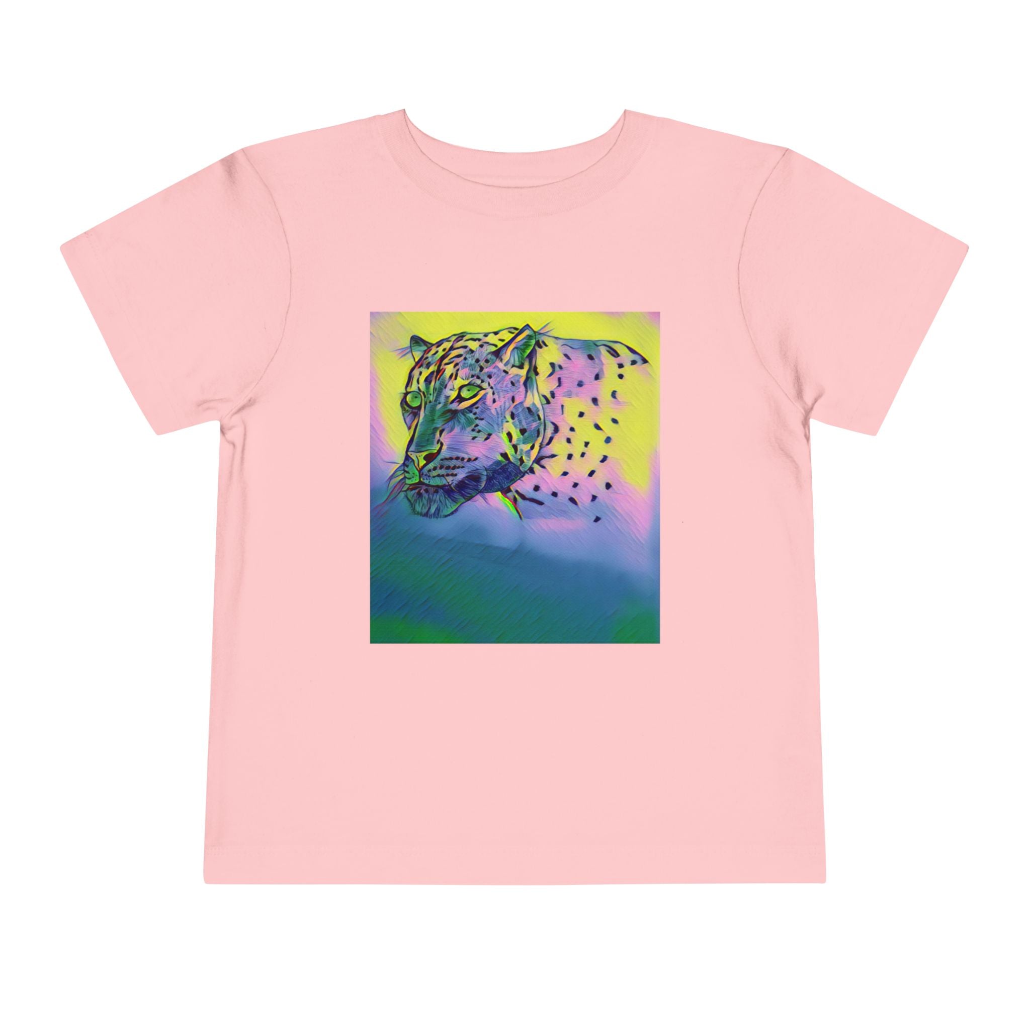 Neon Watercolor Cheetah Print