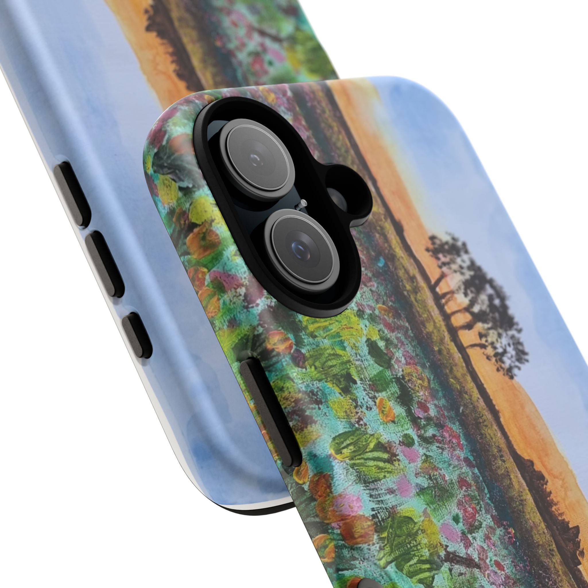 Scenic Wildflower Field Tough Phone Case