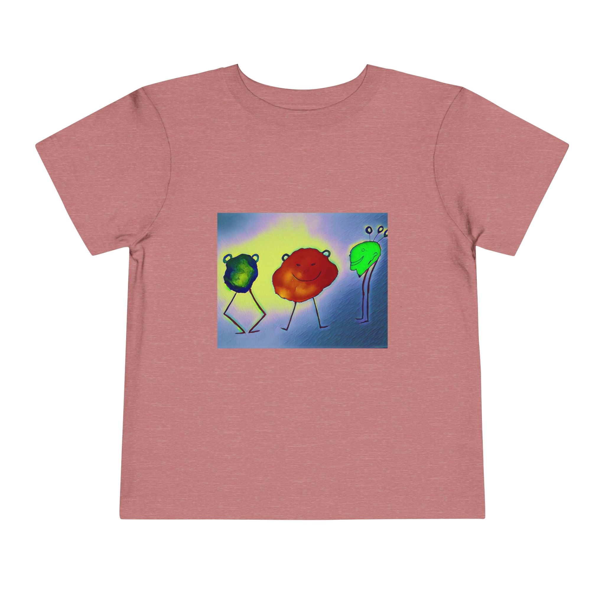 Colorful Dancing Fruit Characters Kids Shirt