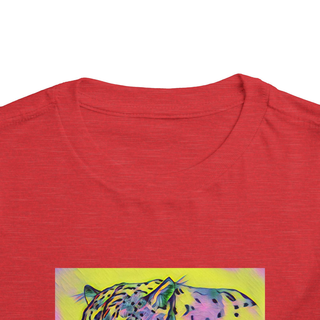 Neon Watercolor Cheetah Print