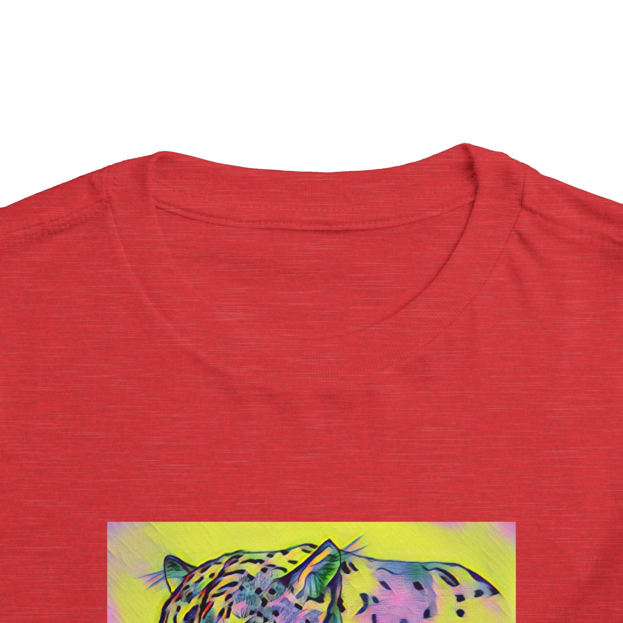 Neon Watercolor Cheetah Print