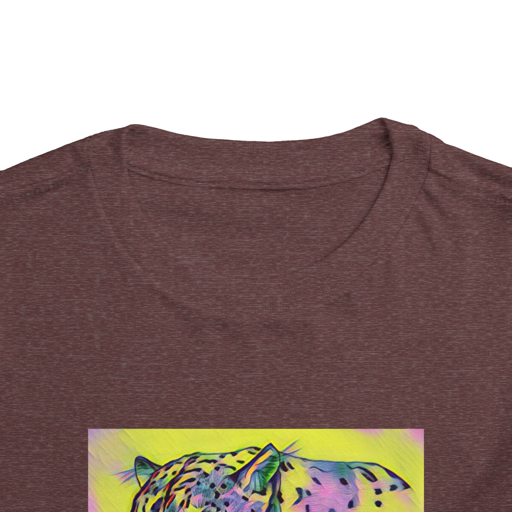 Neon Watercolor Cheetah Print