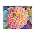 Floral Dahlia Jigsaw Puzzle with Tin — 500-Piece Vibrant Flower Puzzle Gift
