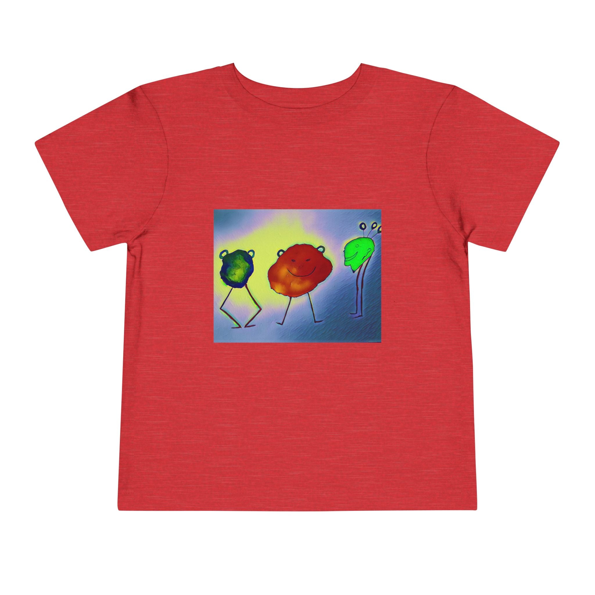 Colorful Dancing Fruit Characters Kids Shirt
